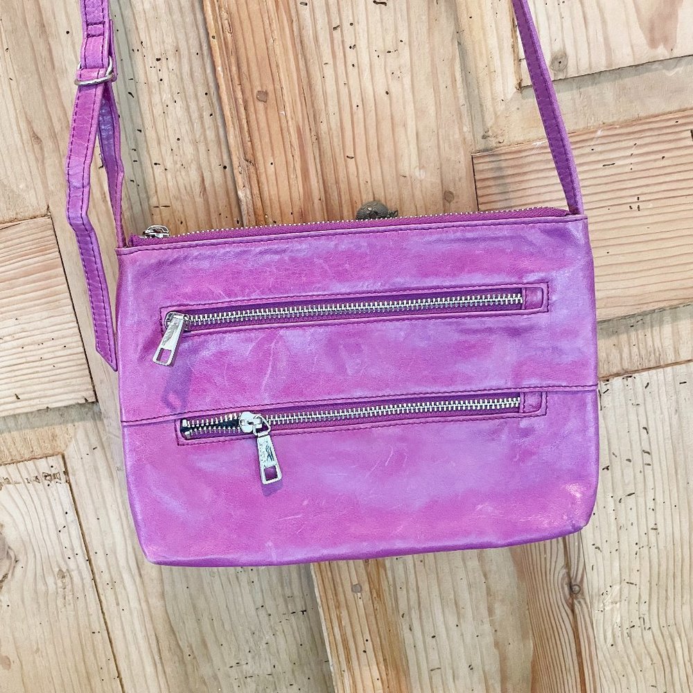 HOBO Brand Leather Cross Body Purse